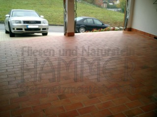 Garagenboden im Halbverband