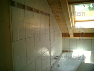 Bad mit Dachschräge